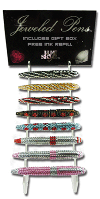 Jeweled Pen Display