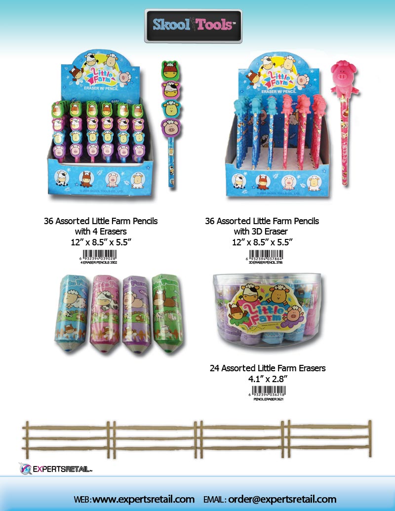 Mushroom Eraser and Sharpner